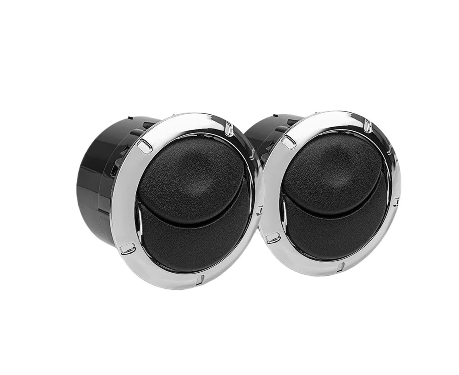 Évent de climatisation voiture Dacia Sandero MK1 orientable noir argent - 6