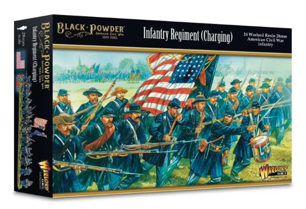 Black Powder: American Civil War - Infantry Regiment (Charging)