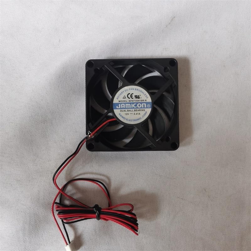 fan KF0715H1SR-R 12V 0.41A 7cm 7015 2wire cooling fan