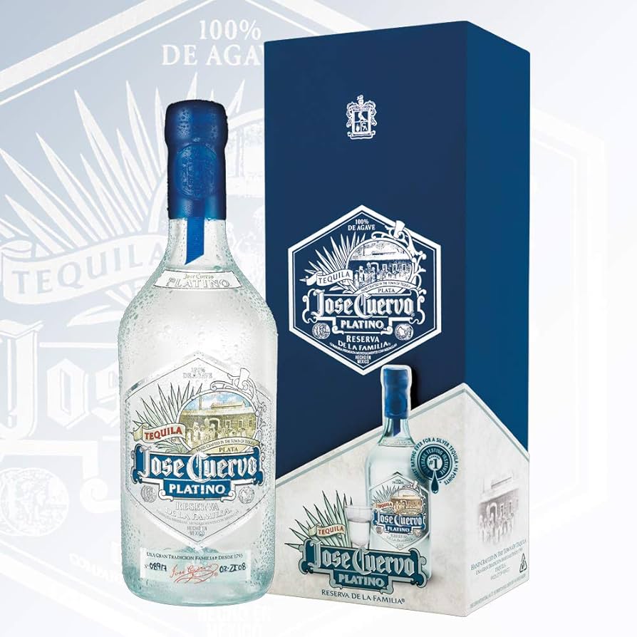 Amazon.co.jp: クエルボ プラティノ [ テキーラ 750ml ] [ギフトBox