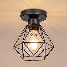 Vintage Ceiling Lamp Pendant Lamp Retro Ceiling Lighting Nordic Metal Simple Style Light for Living Room Cafe Study Hallway Loft