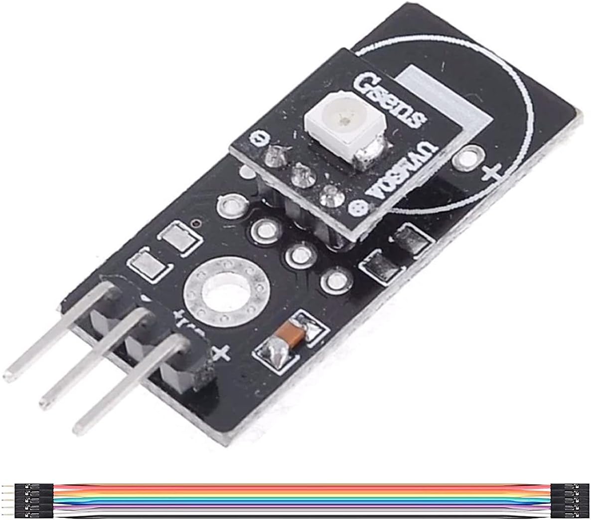 Youmile DC 3-5V UVM-30A UV Ultraviolet Ray Detection Sensor Module Ultraviolet Ray UV Detection Sensor Module,with DuPont Cable for Arduino