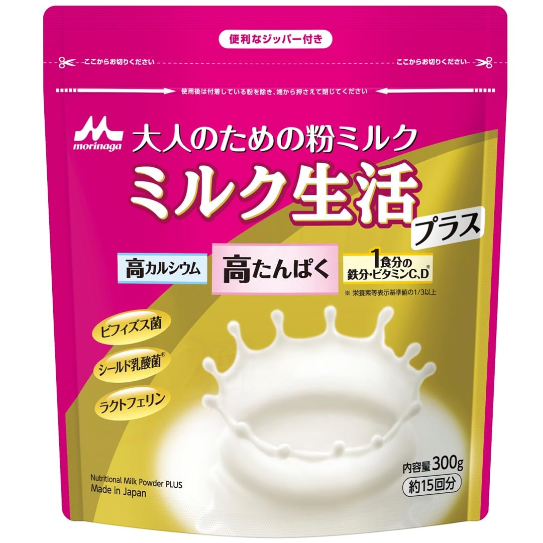 ミルク生活 プラス 300g6個 Amazon.co.jp: 大人の粉ミルク ミルク生活プラス 1袋 300g 栄養補助