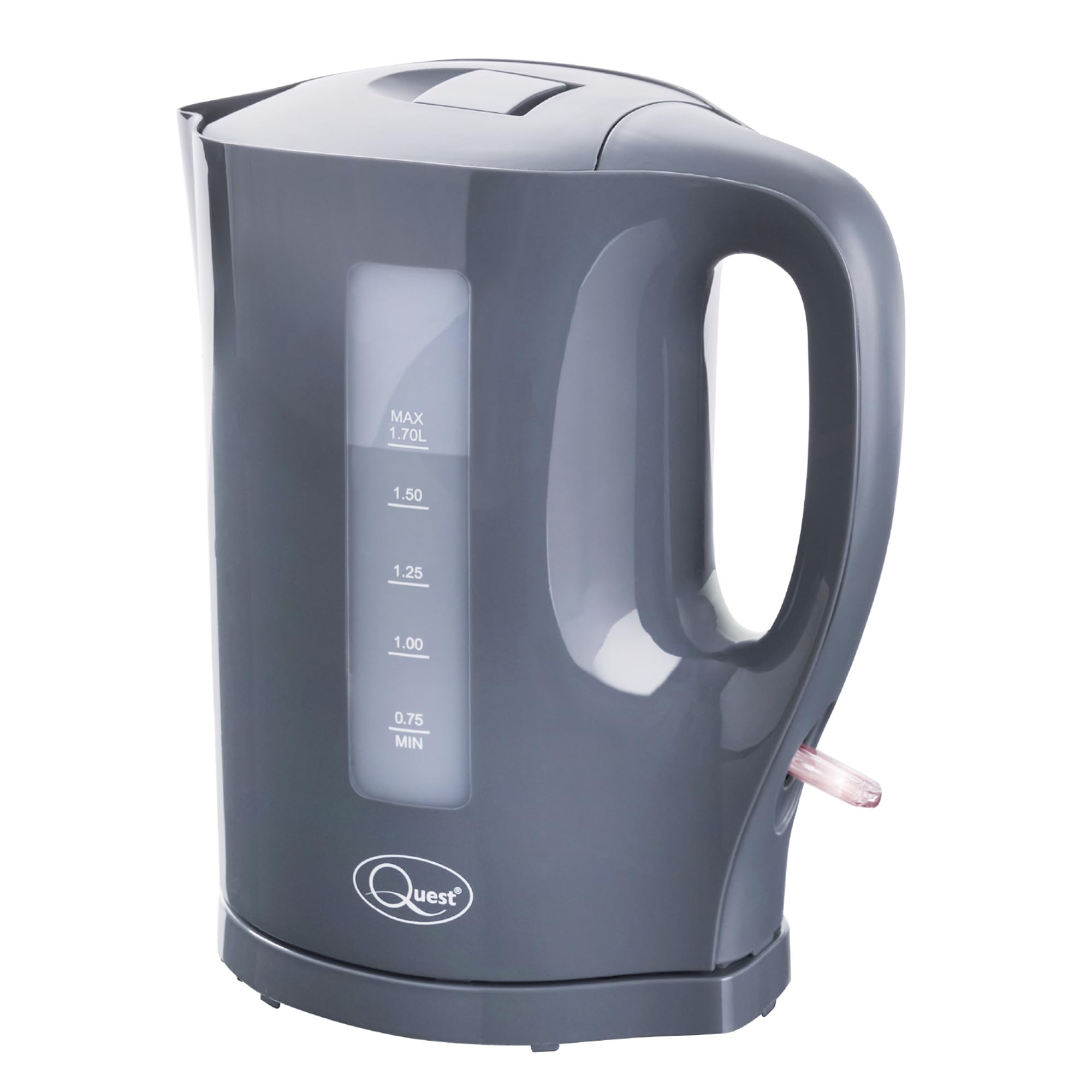 Benross Grey 1.7L Jug Kettle - Cordless - BPA-Free - Auto Shut-Off