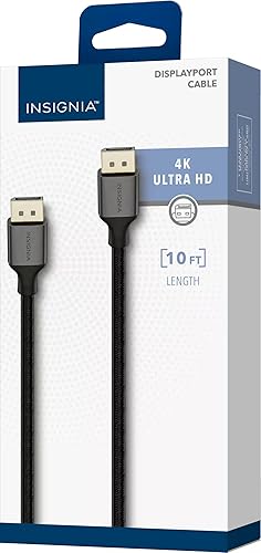 INSIGNIA Cable HDMI 4K Ultra HD de alta velocidad de 18 Gbps, HDR, ARC, Ethernet, compatible con TV, monitor, PS5, Xbox, Blu-ray, laptop (cable