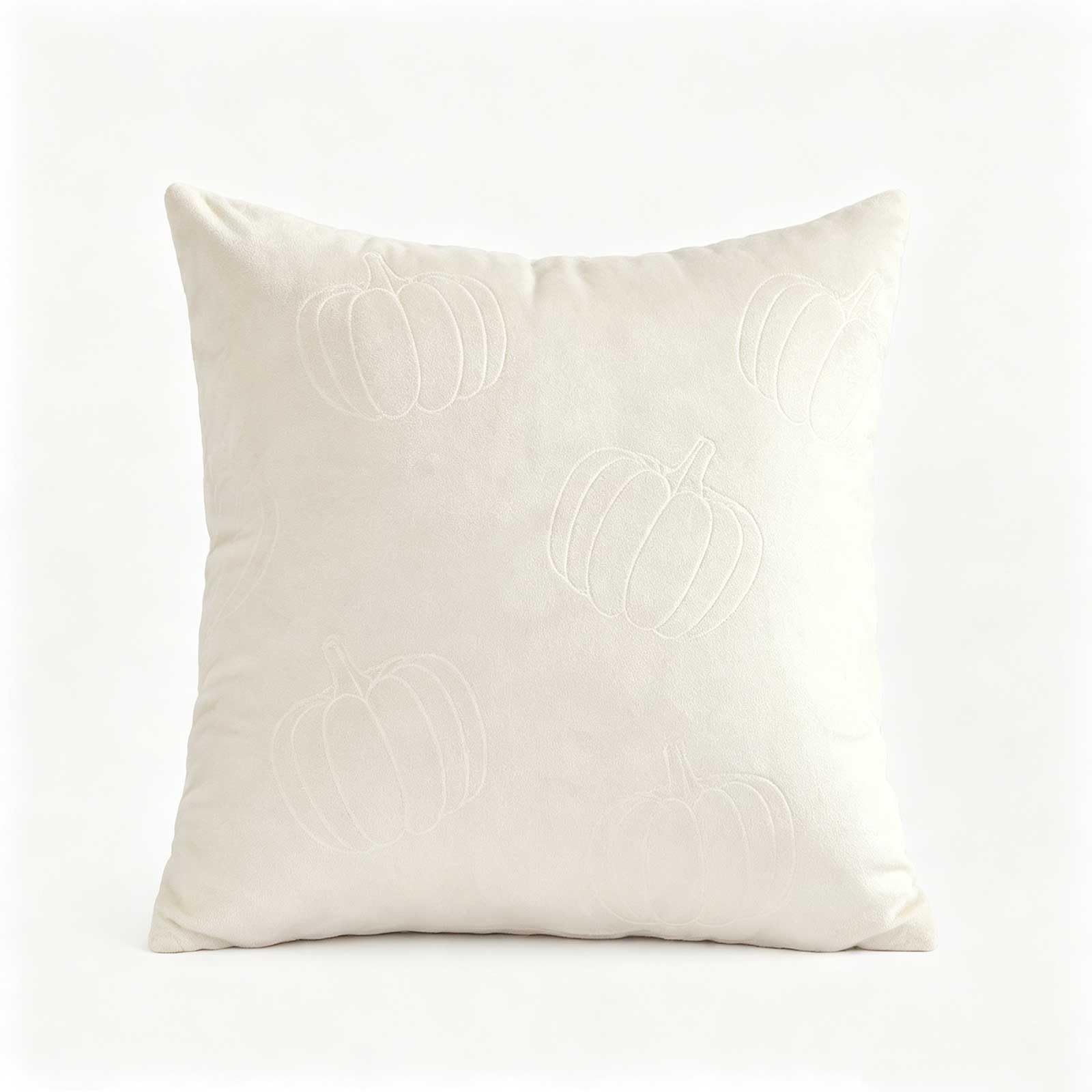AXCTYSFP Corduroy Decorative Throw Pillow Covers Fall Pumpkin Leaves