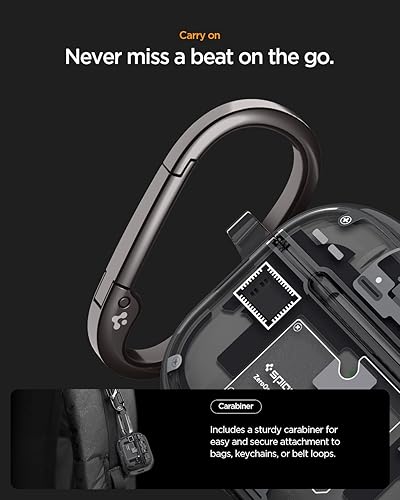 Miniatura 6 de Spigen Funda para AirPods Pro 3, Ultra Hybrid (MagFit) Compatible con Funda para AirPods Pro de 3ª Generación (2025), Compatible con MagSafe, Zero