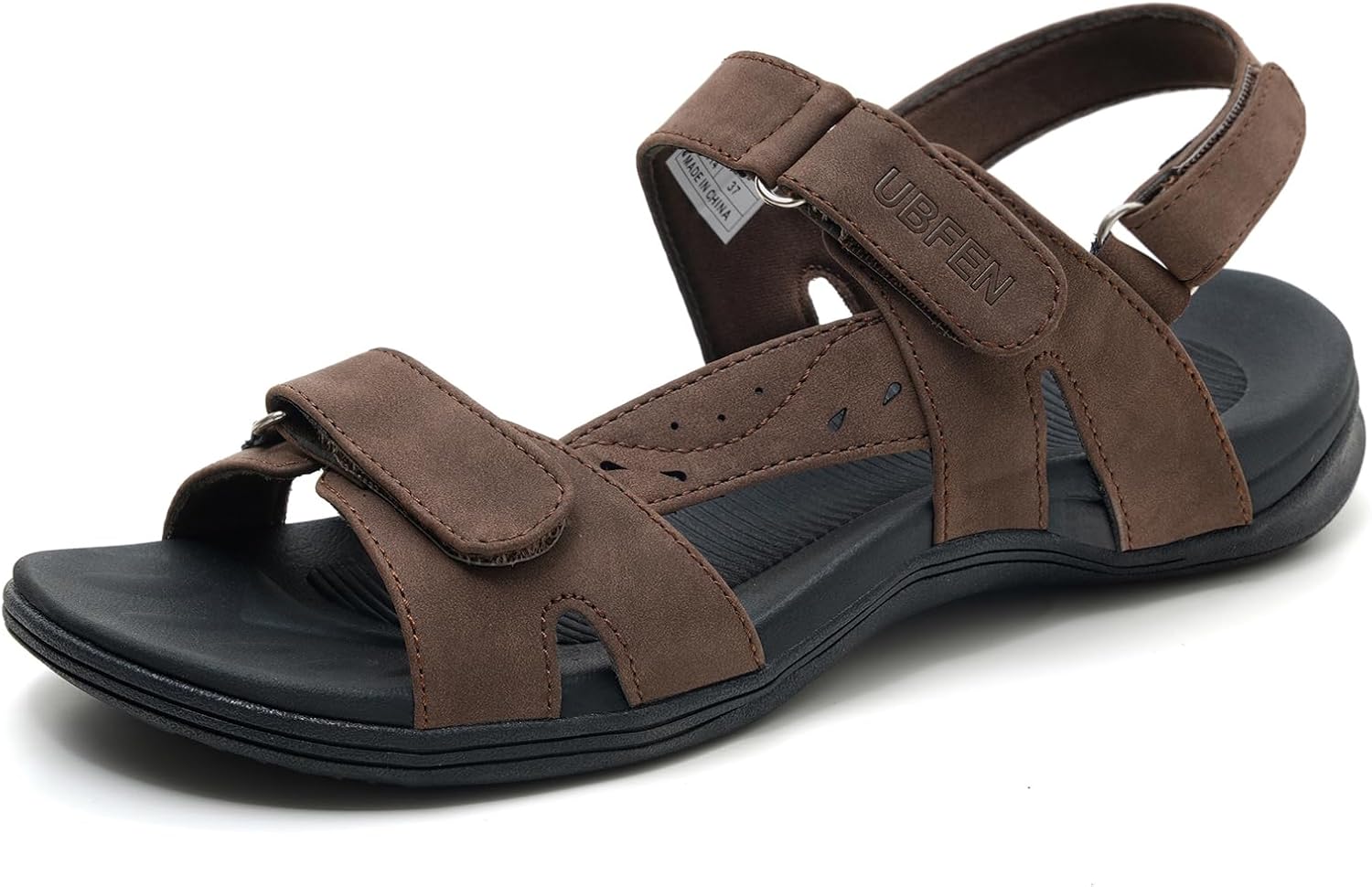 UBFEN Womens Hiking Sport Sandals Comfortable Arch Support