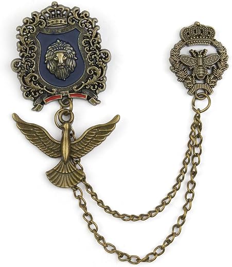 Kavove The Eagle Lion Dynasty Brooch