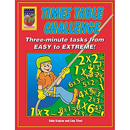 Image of Didax Educational Resources Times Table Challenge Drill Activity