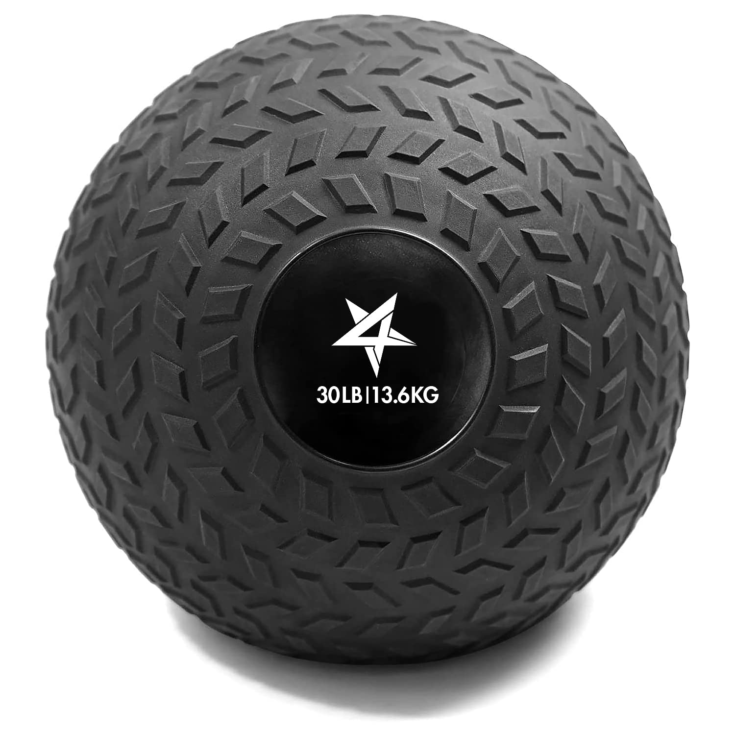 Yes4All Slam Balls Tread Exercise Ball 4KG-5KG/10LB, 6KG-7KG/15LB, 8KG-9KG/20LB, 10KG-11KG/25LB, 14KG/30LB, 18KG/40LB, for Strength Power and Crossfit Workout – Slam Medicine Ball