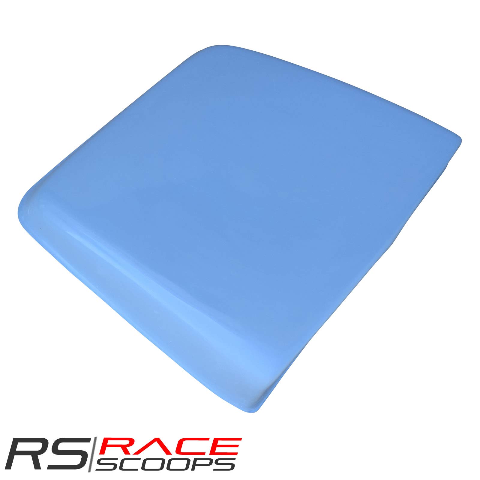 Race Scoops 24L x 4.25H SIX PACK Bolt-On Fiberglass Hood Scoop with Grill
