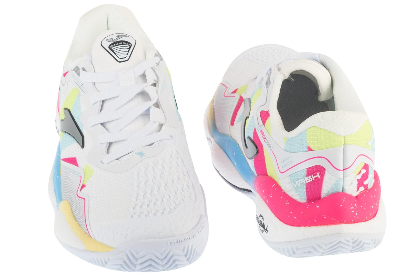 Joma Smash Lady Padel Shoes, Blanco, 39 EU