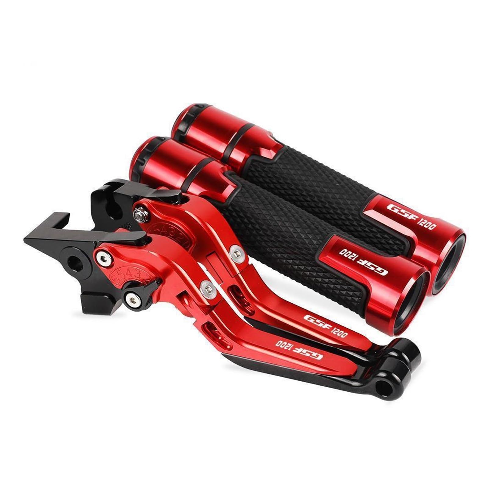 Lsdsaaza 2 For Suzuki For Gsf1200 For Bandit 1997 1998 1999 000 Motorcycle Brake Clutch Levers Hand Grips Ends Motorcycle Brake Clutch Lever