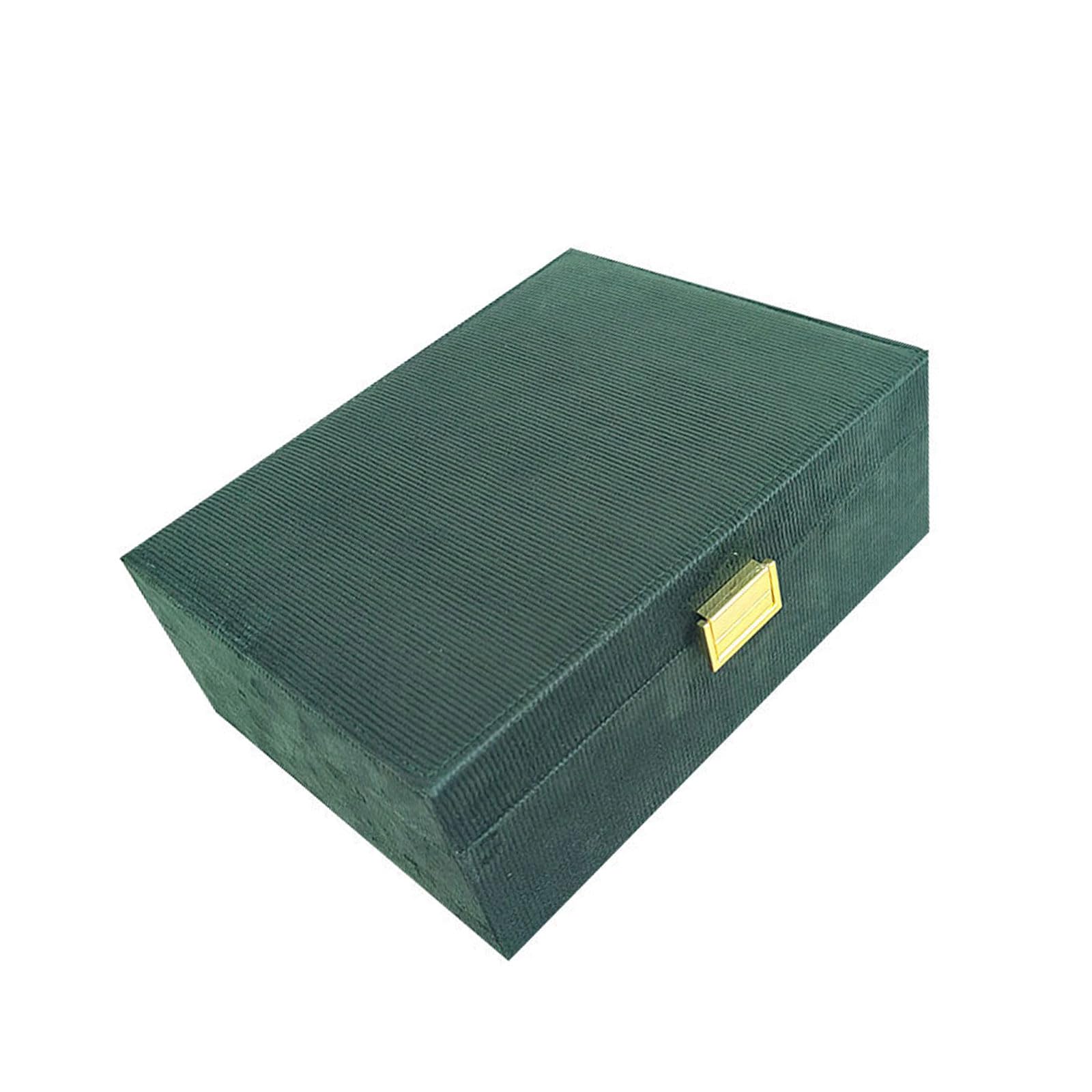 Large Multilayer Jewelry Holder Elegant Jewelry Storage Container Portable Storage and Display Holder Container, フリーサイズ