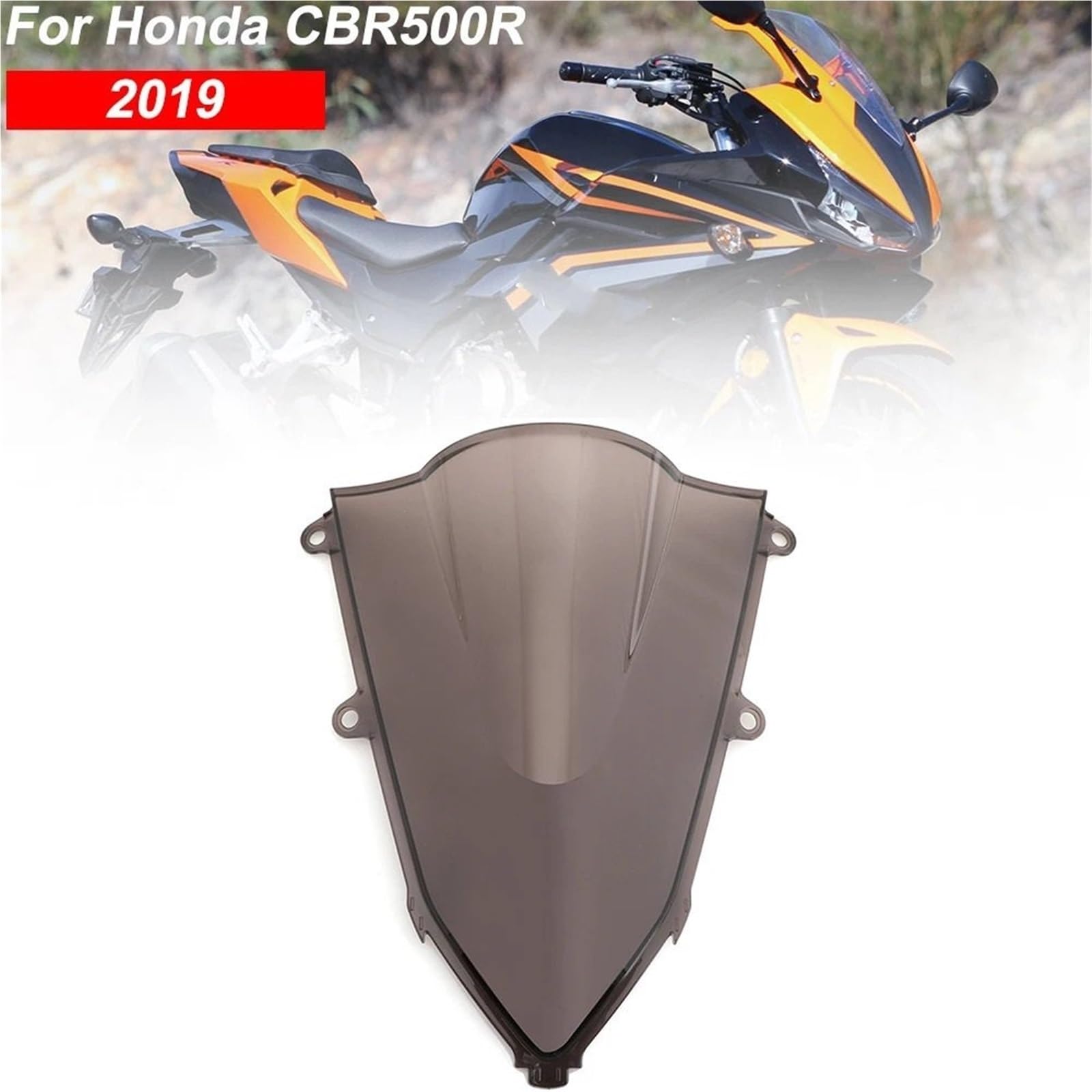 Parabrezza Moto Spoiler Adatto per CBR500R CBR 500 R 2019 Parabrezza Motore anteriore