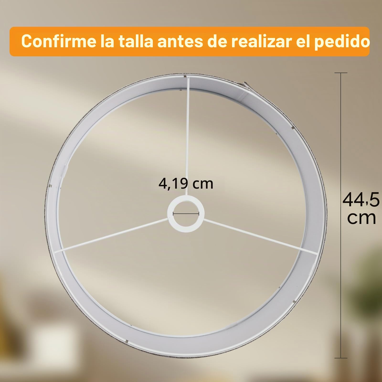 OUTON Pantallas de lámpara de tambor grandes grises para lámparas de pie, 16 pulgadas superior x 16 pulgadas inferior x 9 pulgadas de alto, fácil de montar, lámparas de pie y antorchas, pantallas de