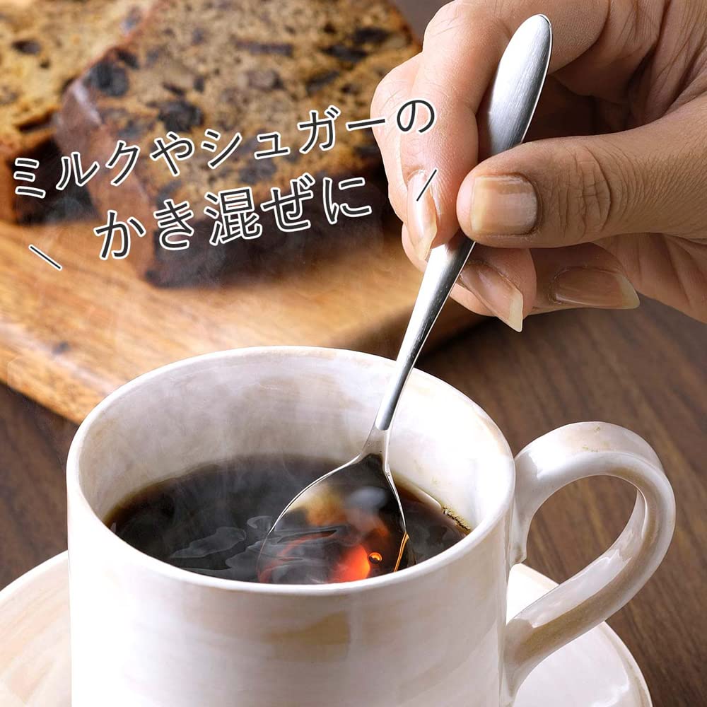 Amazon.co.jp: 下村企販 コーヒー スプーン TSUBAME 5本+1本 【日本製