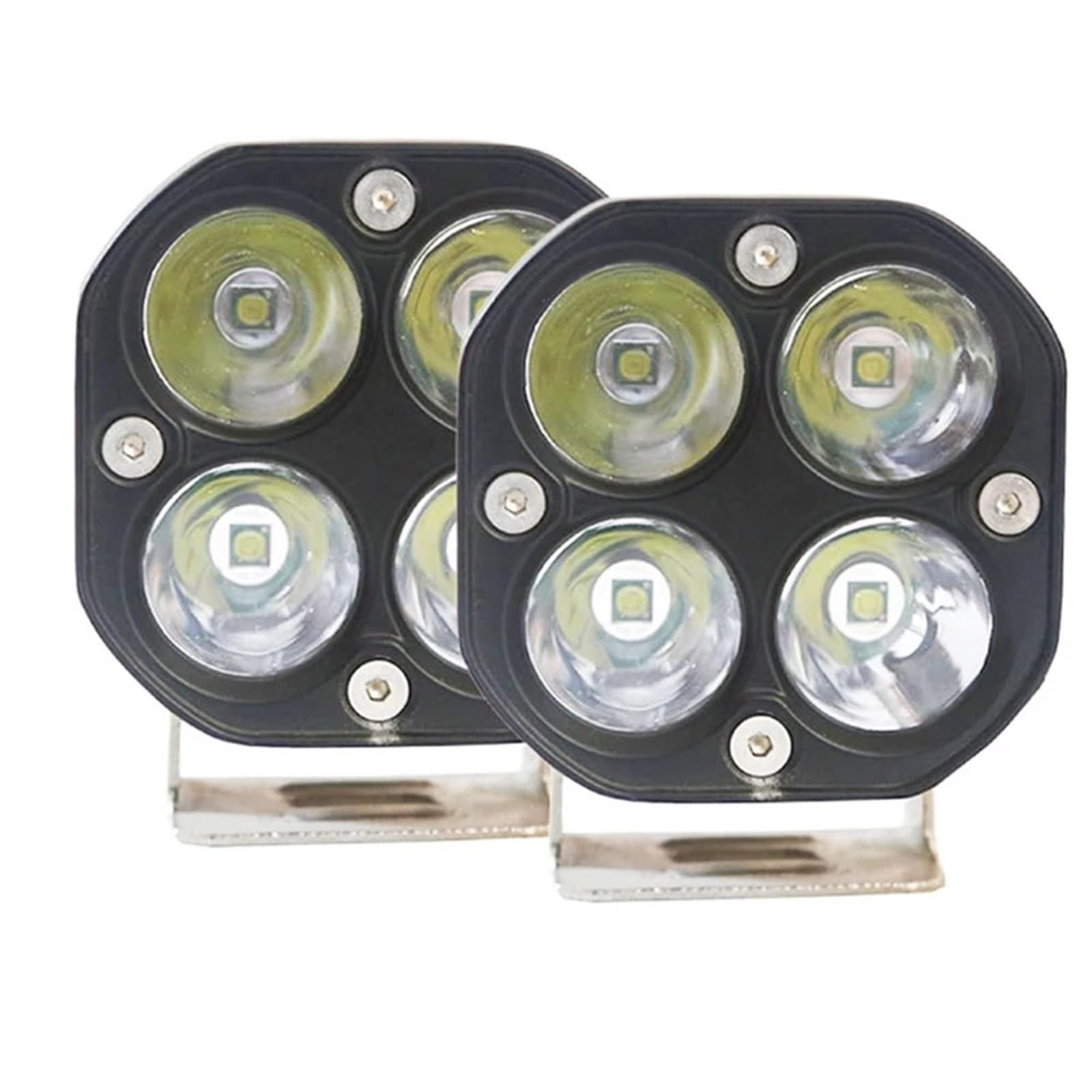 Faro Anteriore Faro Da Lavoro Per Moto Per Auto Faretto Impermeabile Fuoristrada Nebbia 20W/40W 12V/24V LED Circolare Quadrato