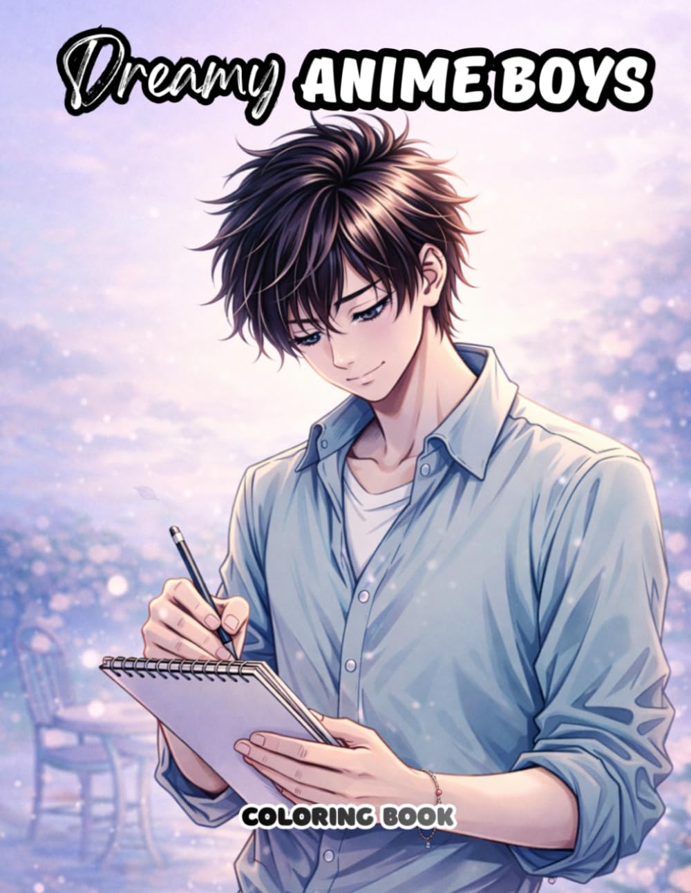 Dreamy Anime Boys Coloring Book: Romantic K-Pop Inspired Portraits for Teens & Young Adults | Romantic & Aesthetic Boys, Cute Idols, Relaxing Stress Relief Coloring Pages (Anime Coloring Series)