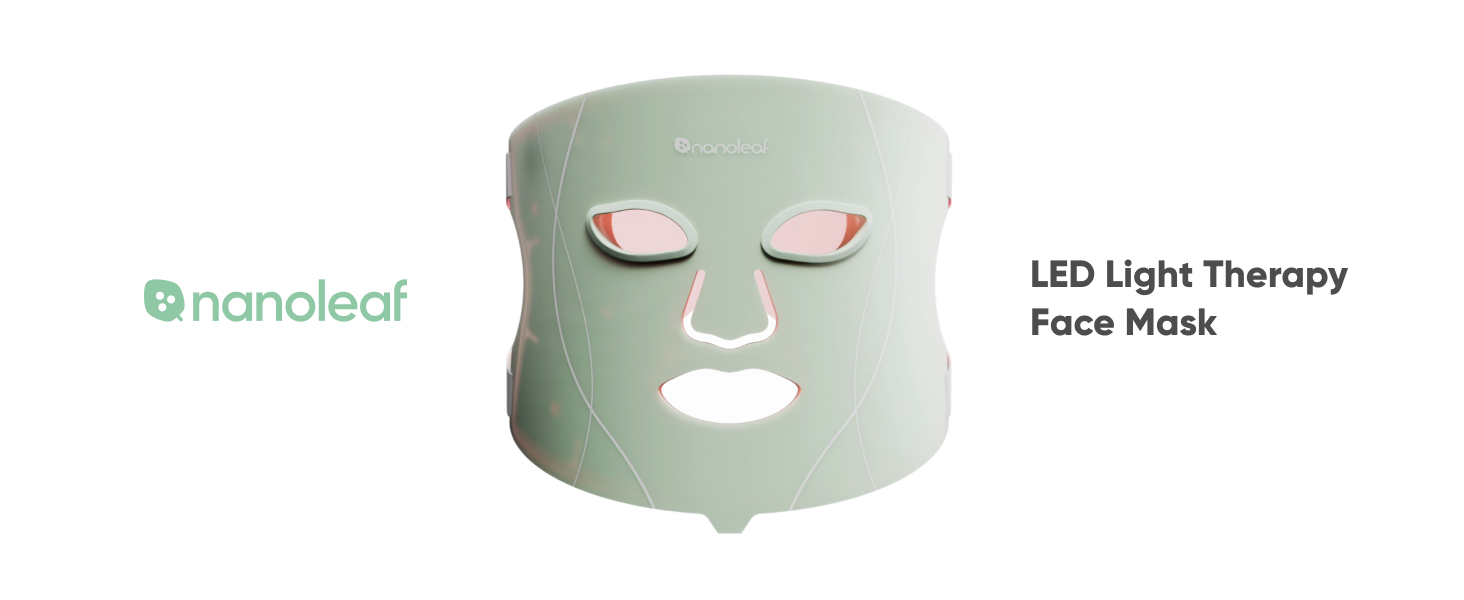 Amazon.com : Nanoleaf FDA-Cleared LED Light Therapy Face Mask with