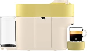 De'Longhi Nespresso Vertuo Pop ENV90.LE, Máquina de Café de Cápsulas con Tecnología Centrifusion, 4 Tamaños de Taza, Incluye Set de Bienvenida con 12 Cápsulas, 1260W, Pastel Yellow_9