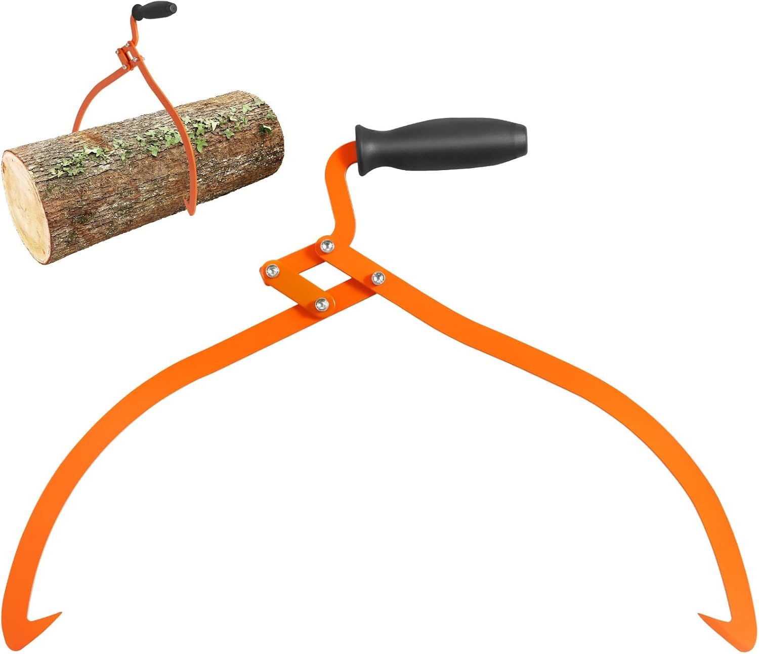 VEVOR Log Tongs, 20 inch 2 Claw Logging Skidding Tongs Non