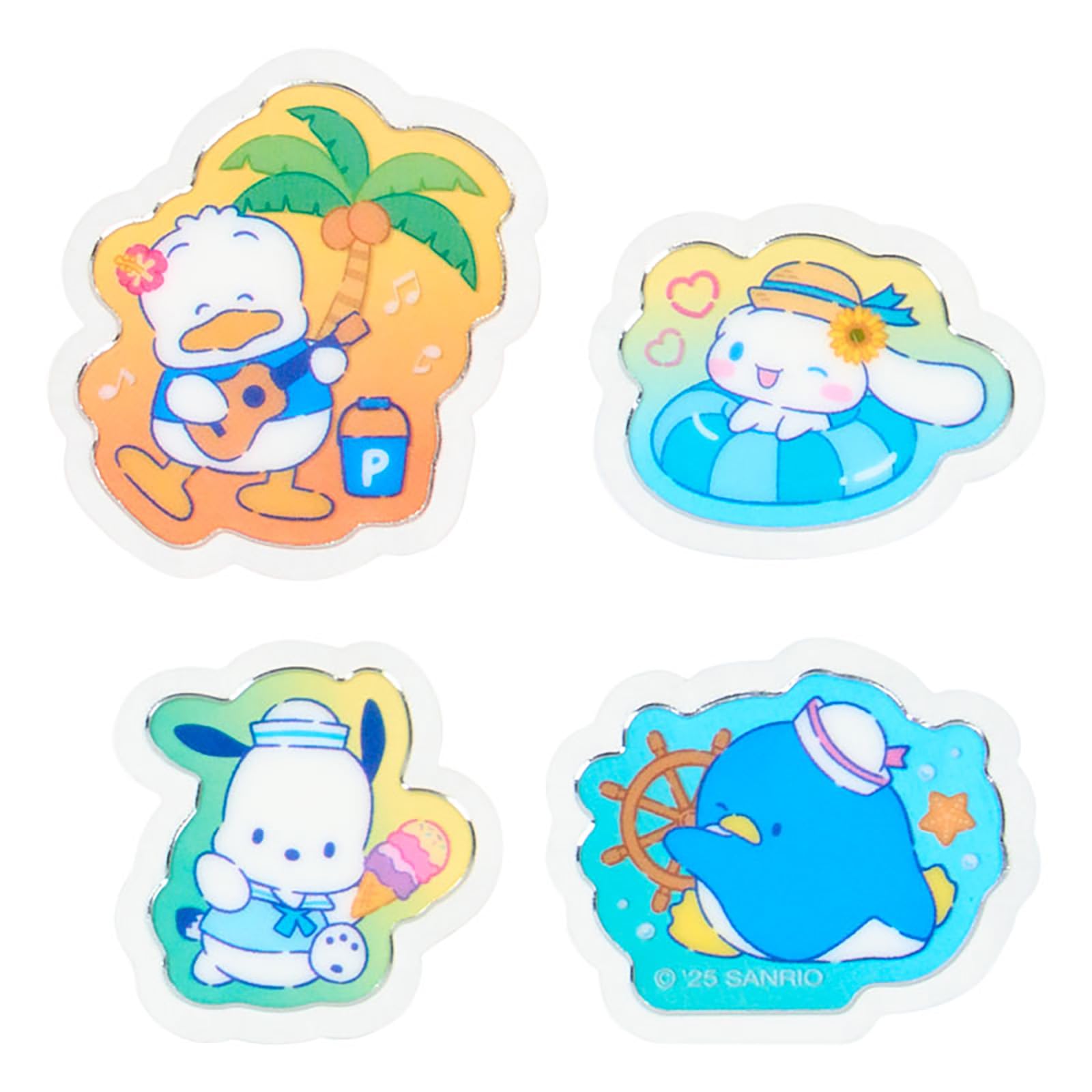 Amazon | サンリオ(SANRIO) 夏シール サンリオキャラクターズ PVC・CPP