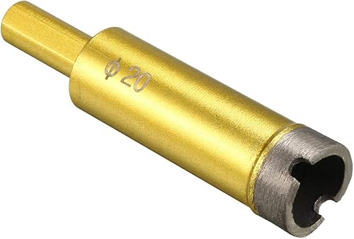 Miniatura 3 de uxcell Broca de núcleo de diamante de sierras de agujero secohúmedo de 0.787 in para ladrillo de hormigón Bloque de piedra de mampostería de