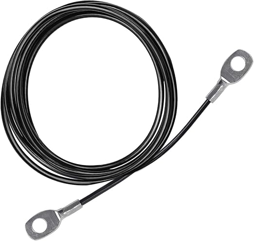 JISADER Fitness Kabel - Stahlseil 6mm, Für Latzug & Kabelzuggeräte