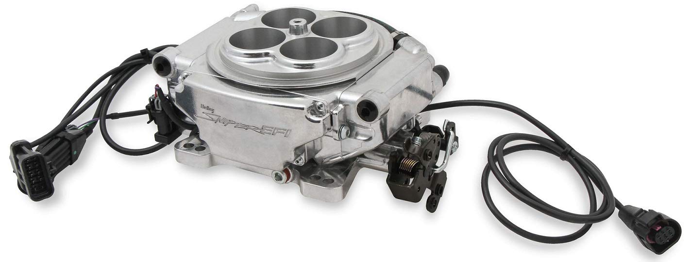 NEW HOLLEY SNIPER EFI SELFTUNING KIT,800 CFM,SHINY,4BBL,FUEL INJECTION