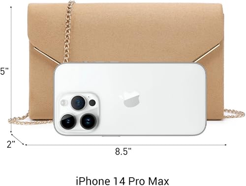 Miniatura 4 de Bolsos de mano Dasein para mujer, de ante sintética, para noche, formales para fiestas, bodas, cócteles, graduación