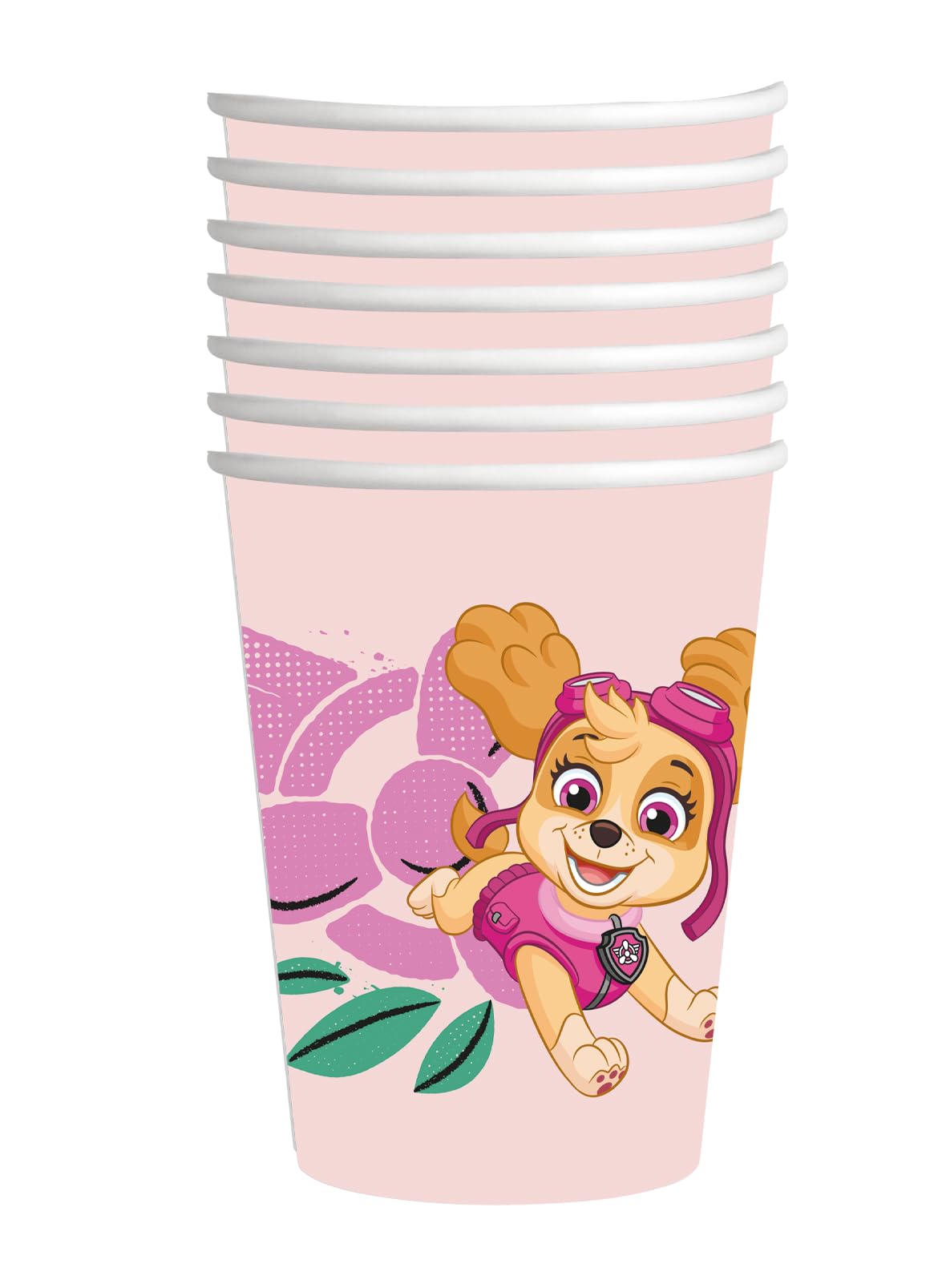 BeenSmile Gobelets Jetables Sonic - Lot De 8 - 250ml - Pour Anniversaire Enfant - Décoration Thématique