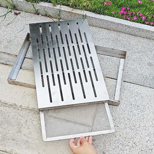 Grille de caniveau en acier inoxydable pour un drainage de cour durable