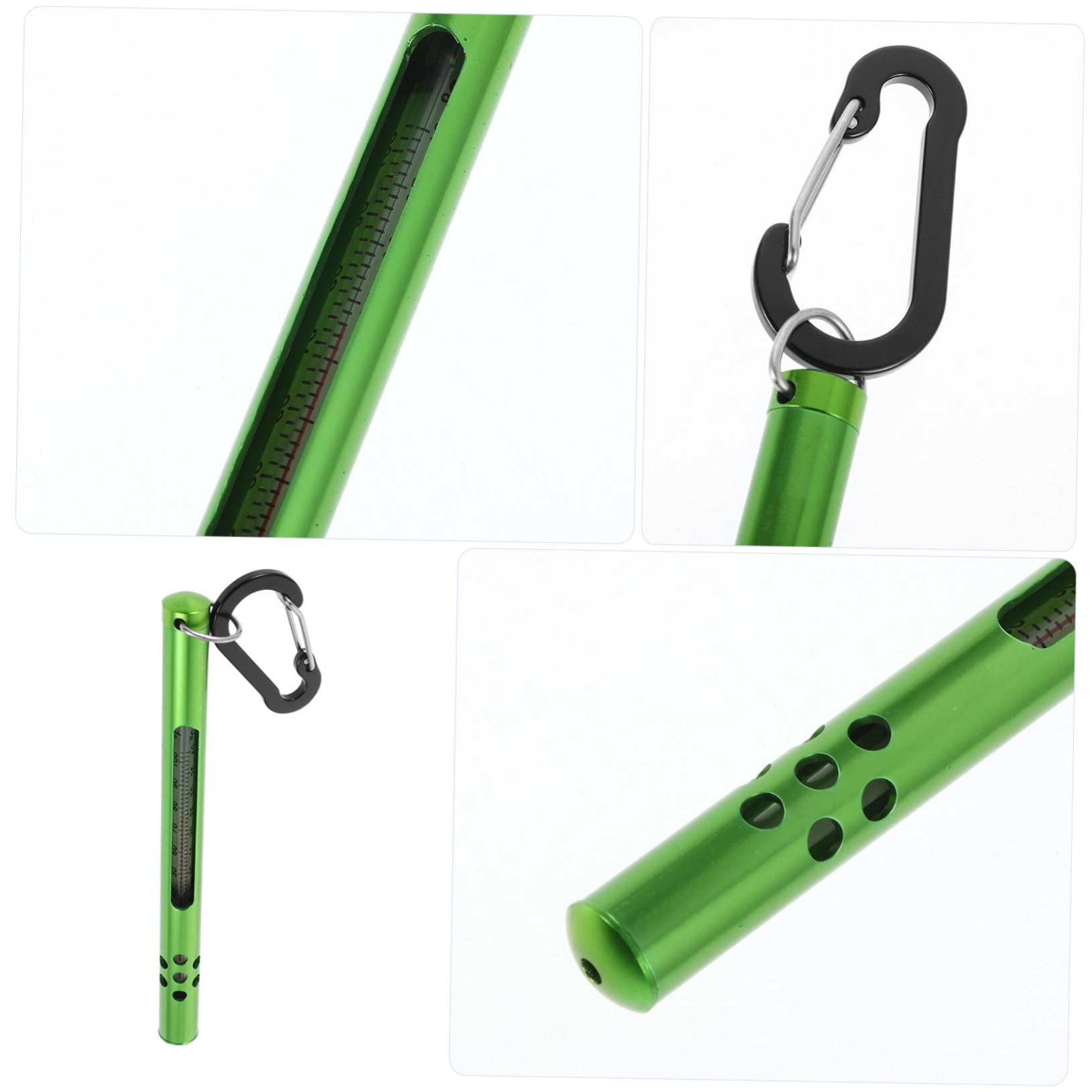 Abaodam Fischen Wasserthermometer Temperaturmessgerät Für Teiche Tragbares Benutzerfreundliches Thermometer Mit Präzisen Messungen Für Angler Und Outdoor-aktivitäten Leicht Zu