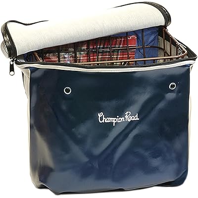 フロントバスケットカバー マモール M ネイビー(幅360mm×奥行260mm×高さ300mm)