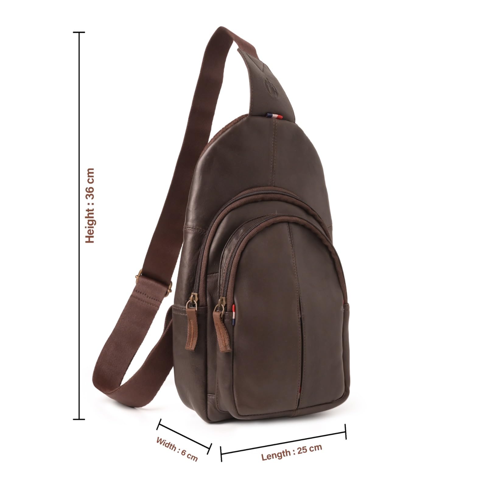 Bag for Men & Women Water Resistant Chest Crossbody Shoulder Bag Compact Travel Hand Bag for Mobile Cash & Daily Essentials Lightweight Multipurpose Handbag with Adjustable Strap Shoulder Bag 3