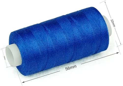 Miniatura 5 de Simthread 12 hilos de algodón multiusos, 50 s3 hilos para coser, etc. - 550 yardas cada uno (colores neutros)