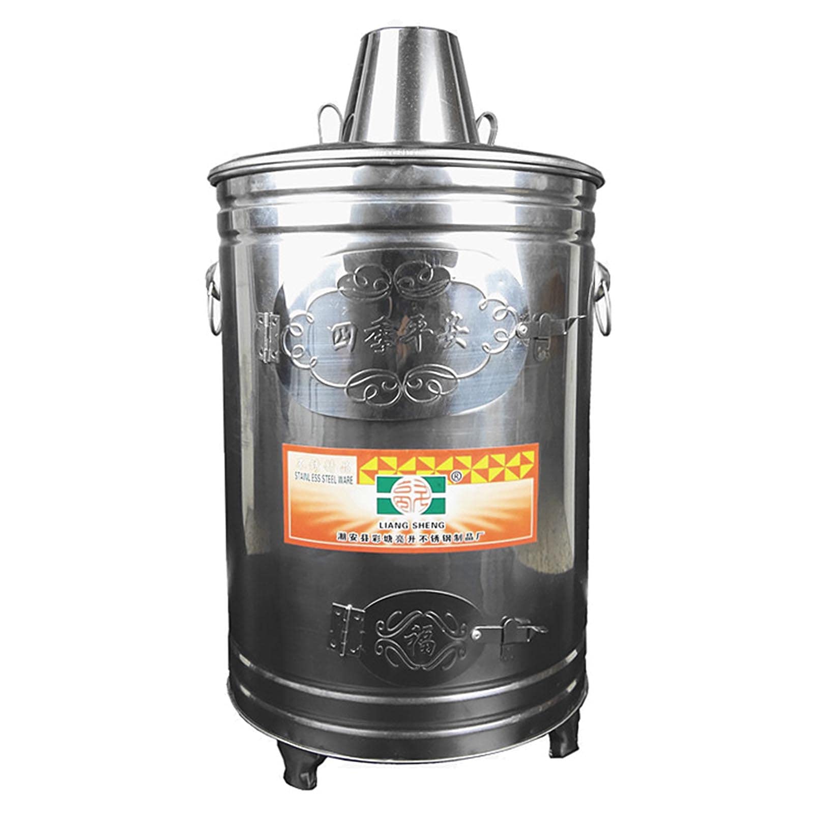 Buy Portable Incinerator, Stainless Steel Burn Barrel, Fire Cage for Combustion Garbage, Waste