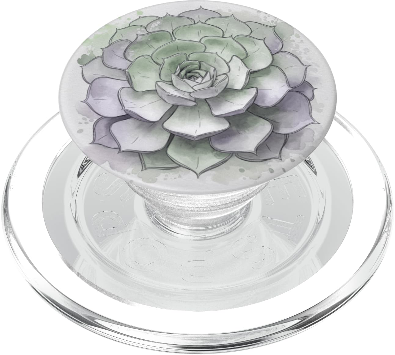 Succulents Plant Plants Garden Gardening PopSockets PopGrip for MagSafe