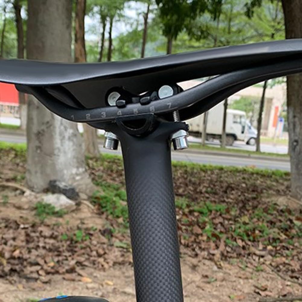 Tige De Selle Vélo En Carbone 100% - Diamètres 27.2/30.8/31.6 Mm, Longueur 350/400 Mm - Neuf Avec Garantie