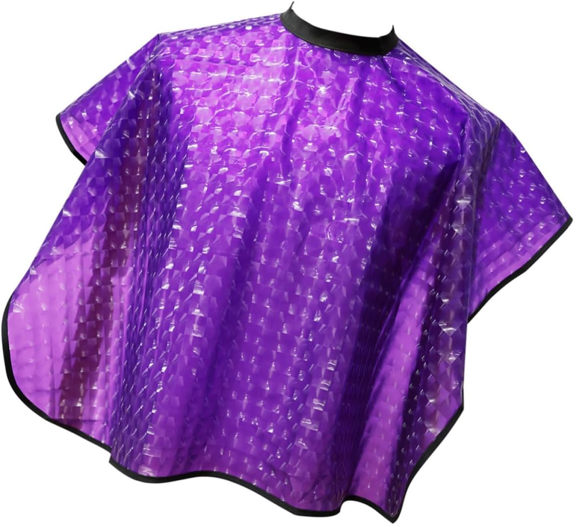 Waterproof Hair Dye Cape for Hair Coloring and Cutting, Lightweight Pvc Cloth Salon Shawl with Simple Design, Suitable for Professional Hairstylists and Dyeing in Salon