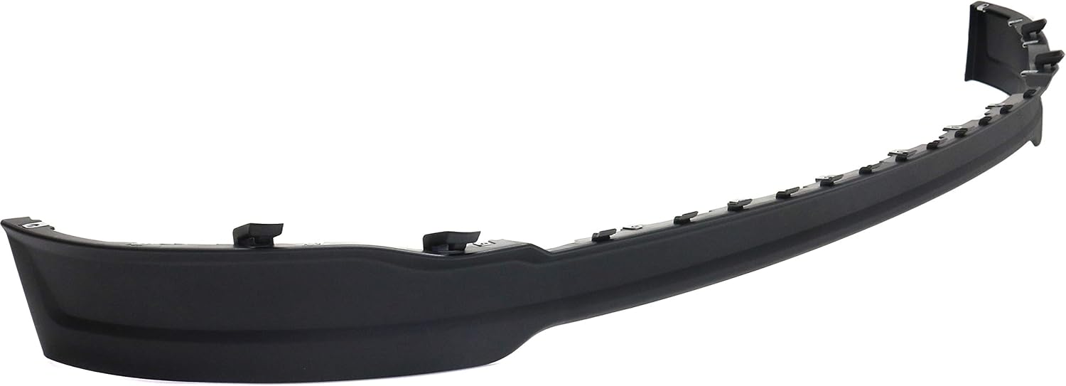 Evan Fischer Valance Compatible with 2014-2015 GMC Sierra 1500 Textured Air Deflector CAPA Certified Front