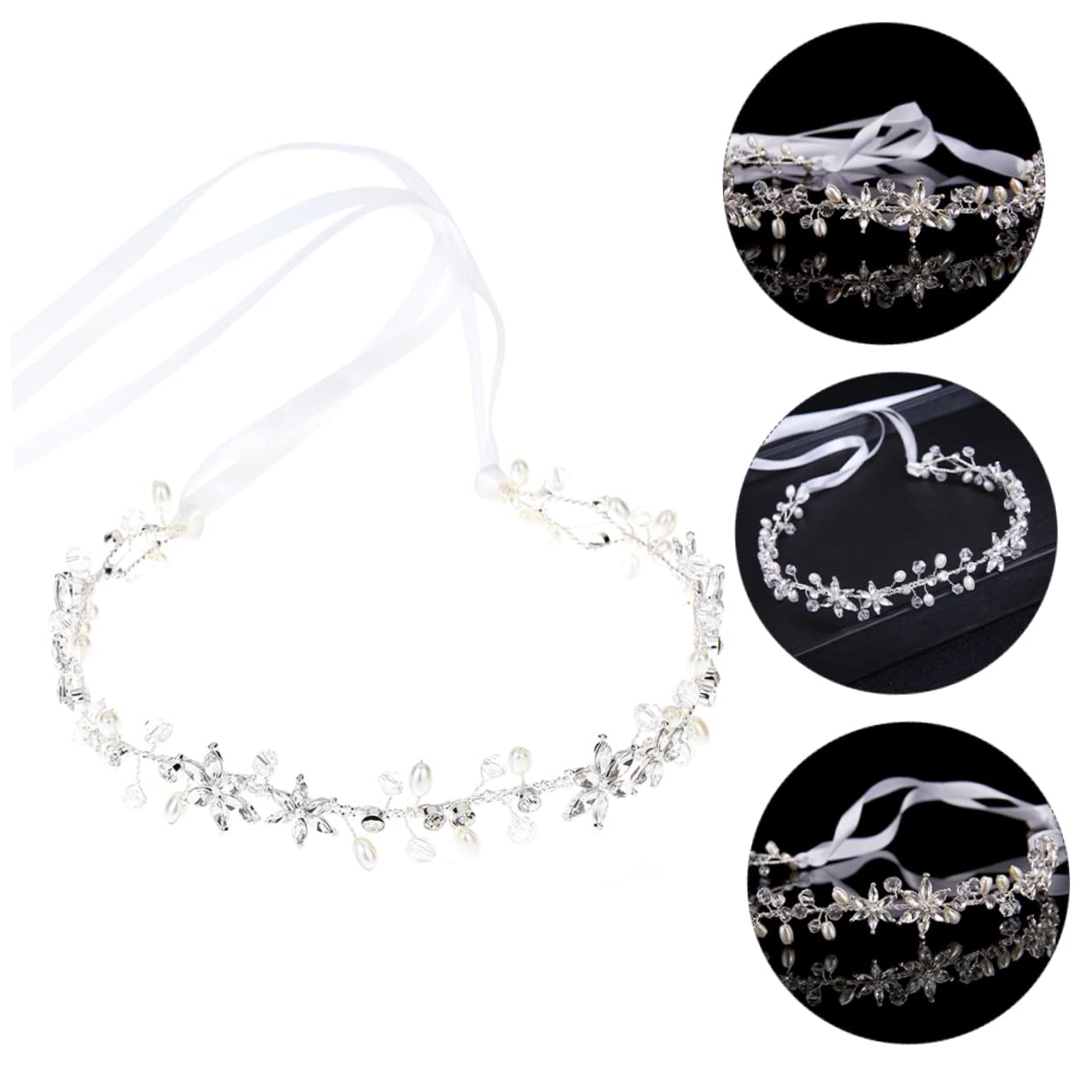 LIFKOME accesorios de la boda de la novia pedrería novia delgada vestido cinturon pedreria cinturon plateado muñequeras fajas para mujeres cinturón de señora niña pulsera de moda