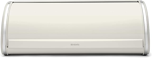 Brabantia Roll Top Bread Bin - White