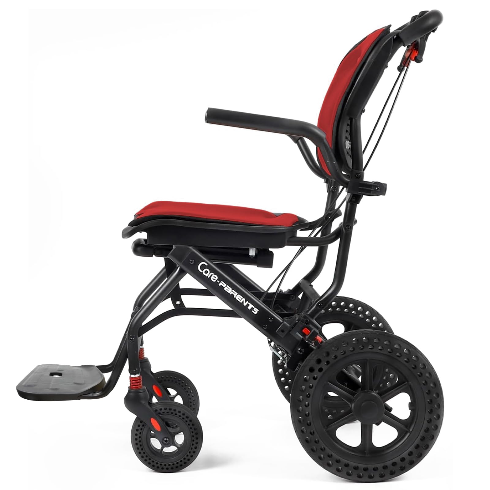 Amazon | Care-Parents 軽量車椅子 介助用車いす アルミ製