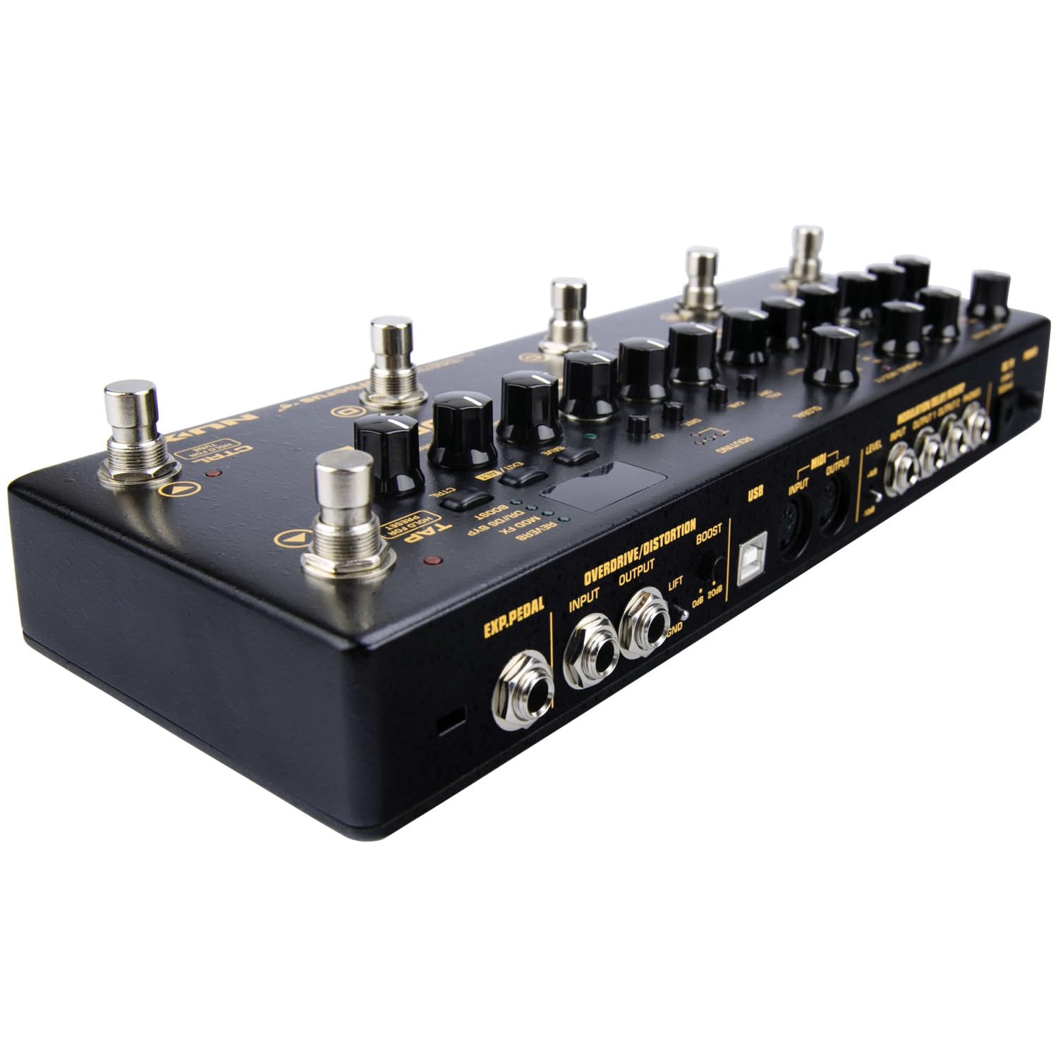 NUX | Cerberus Guitar Effect | Guitar Multi FX Pedal,Black