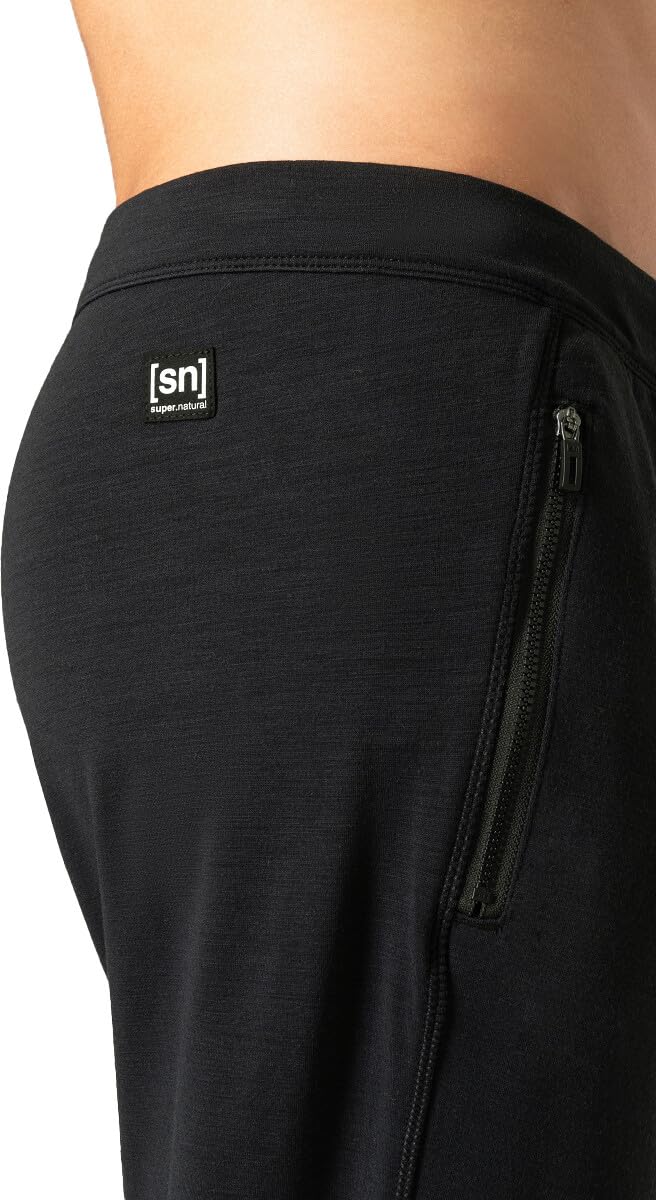 super.natural Pantaloni Everyday Sweat, Jet Black, L