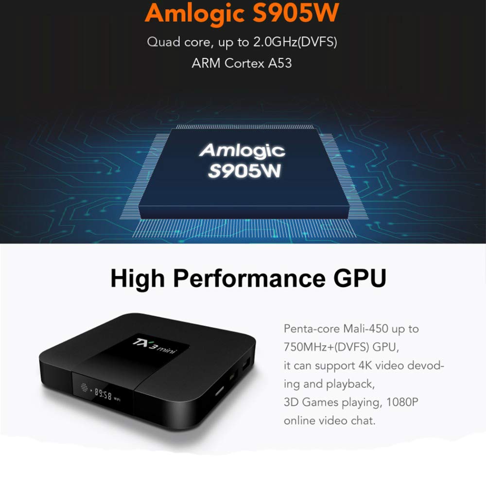 Amazon.co.jp: ZMQC Android テレビ ボックス TX3 ミニ Android