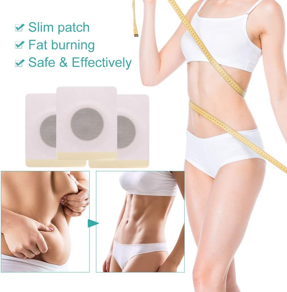 Slimming Patch,Magnetic Slimming Patch,Slim Patch,Weight Loss Patches,Tighten Slimming Patches,Fat Burning Abdominal Fat Away Sticker,For Shaping Waist,Abdomen and Buttocks,30Pcs